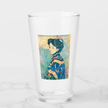Retrato de mujer japonesa (por Fujishima Takeji)