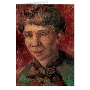 Retrato de mujer Madame Tanguy, Vincent van Gogh