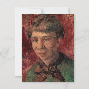Retrato de mujer Madame Tanguy, Vincent van Gogh
