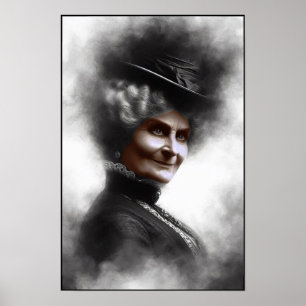 Retrato de mujer victoriana misteriosa Arte