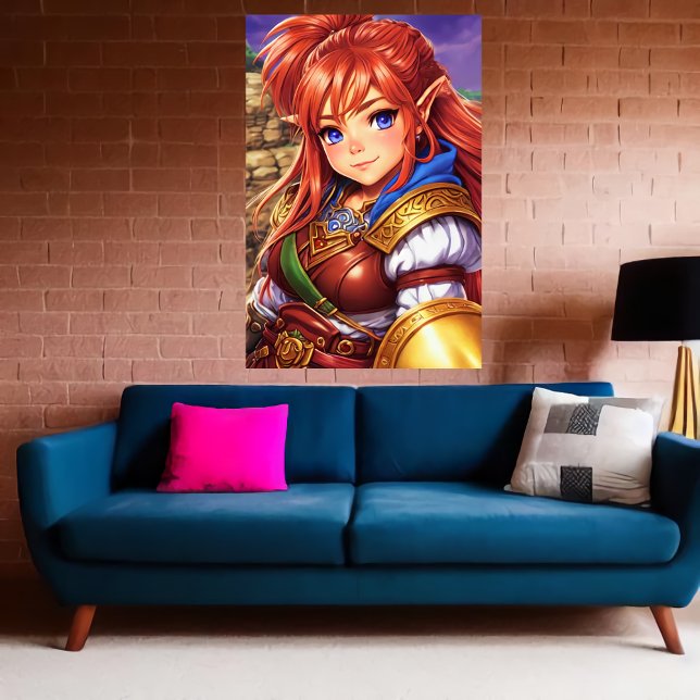 Retrato de mujeres híbridas de elfo enano | Arte I (Subido por el creador)