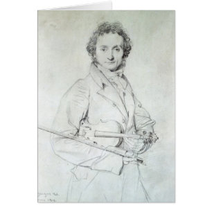 Retrato de Niccolo Paganini 1819