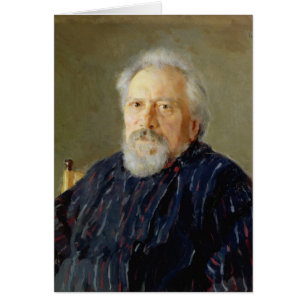 Retrato de Nikolay Leskov