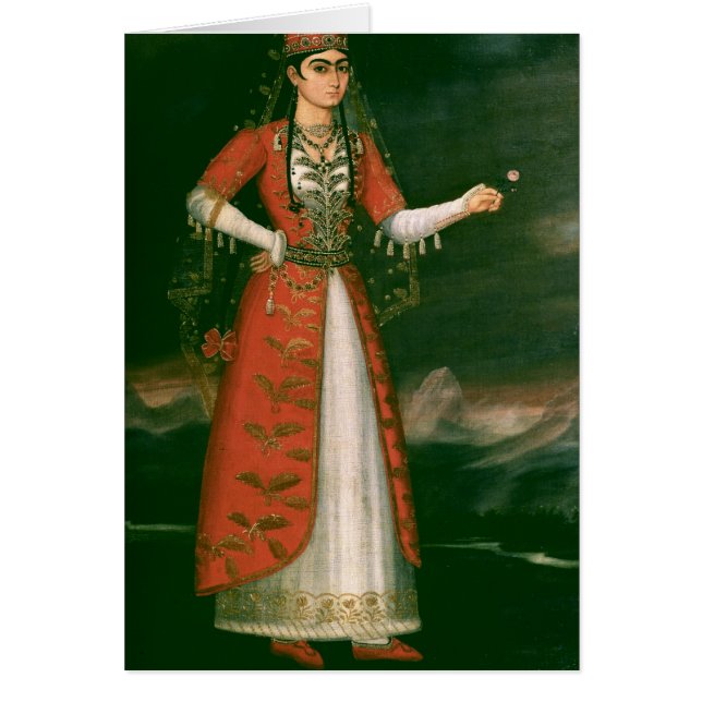 Retrato de Nino Eristavi, iraní, 1829 (Frente)