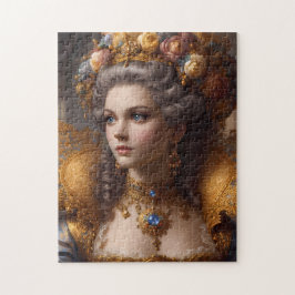 Retrato de Noblewoman Histórica Rompecabezas de 25
