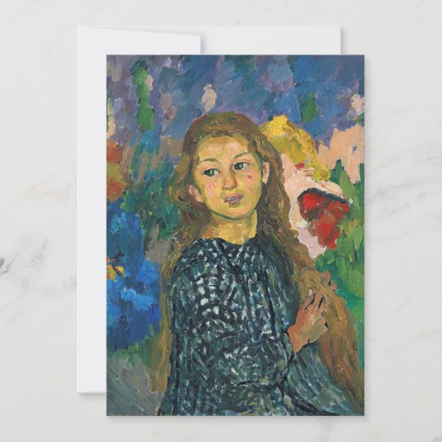 Retrato de Ottilia | Giovanni Giacometti (Anverso)