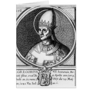 Retrato de papa Gregorio VII