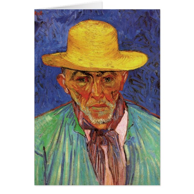 Retrato de Patience Escalier por Vincent van Gogh (Frente)