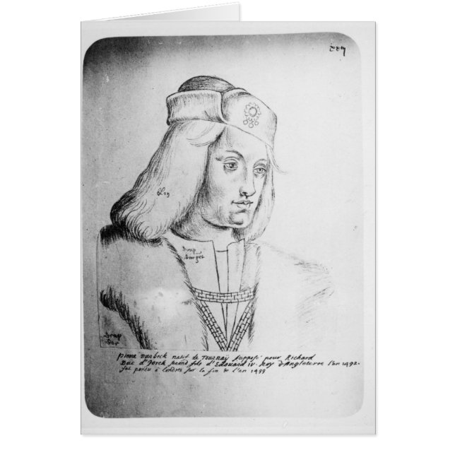 Retrato de Perkin Warbeck (Frente)