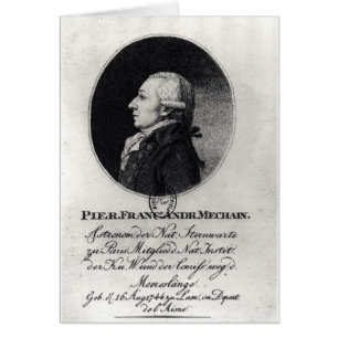 Retrato de Pierre Mechain