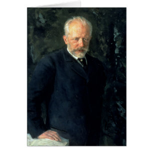Retrato de Piotr Ilyich Tchaikovsky