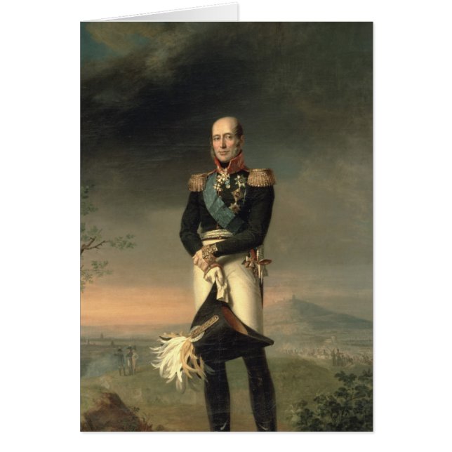 Retrato de príncipe Mikhail Barclay de Tolly (Frente)