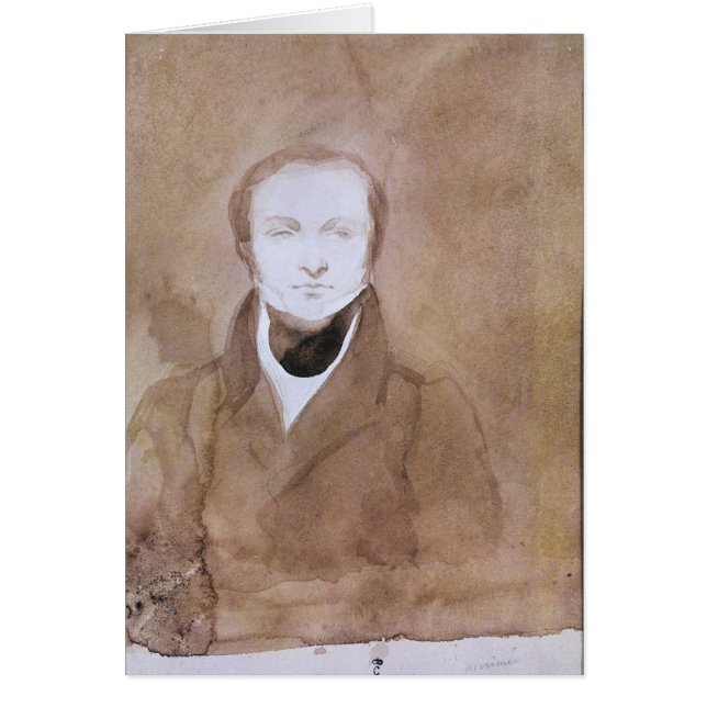 Retrato de Prosper Merimee (Frente)