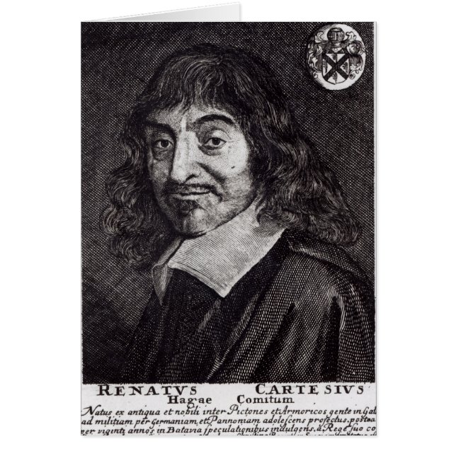 Retrato de Rene Descartes (Frente)