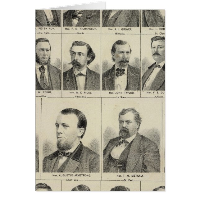 Retrato de representantes de Minnesota (Frente)