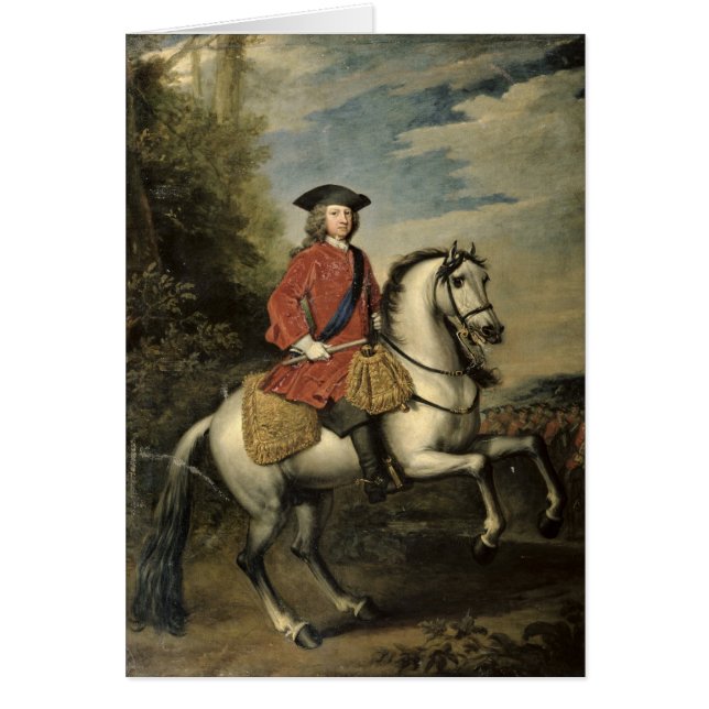 Retrato de rey George I, 1717 (Frente)