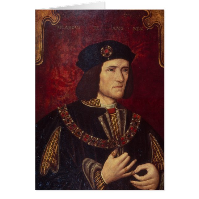 Retrato de rey Richard III (Frente)