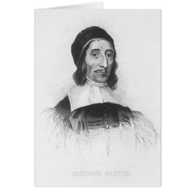 Retrato de Richard Baxter (Frente)