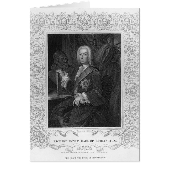 Retrato de Richard Boyle, Earl of Burlington (Frente)