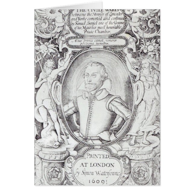 Retrato de Samuel Daniel (Frente)