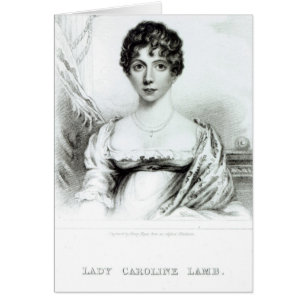 Retrato de señora Caroline Lamb