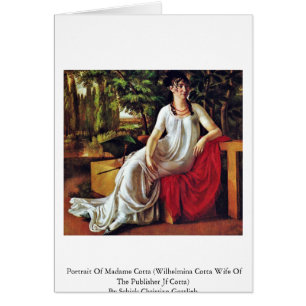 Retrato de señora Cotta (Cotta de Wilhelmina