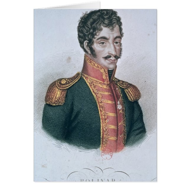 Retrato de Simon Bolivar (Frente)