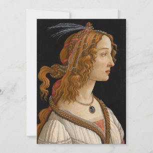 Retrato de Simonetta Vespucci   Botticelli