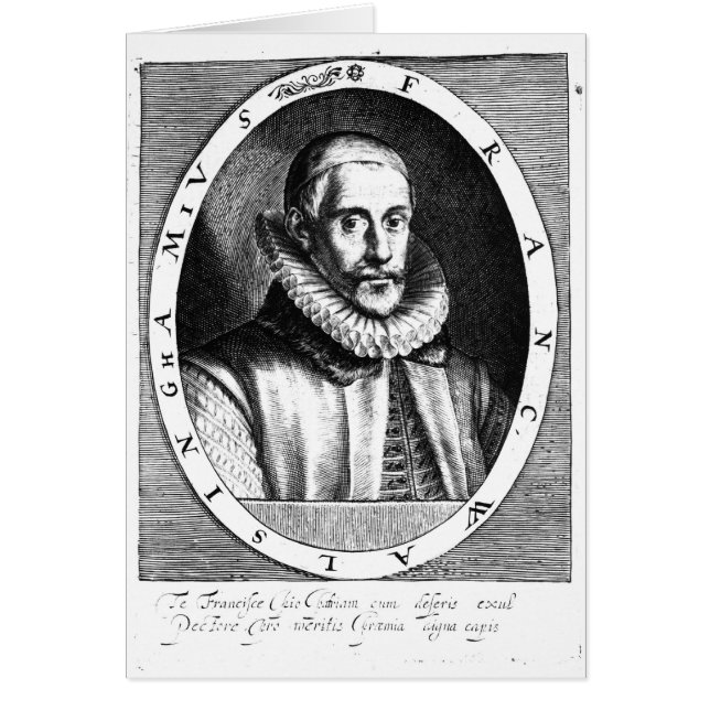 Retrato de sir Francisco Walsingham (Frente)