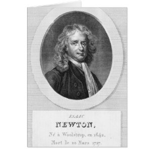 Retrato de sir Isaac Newton
