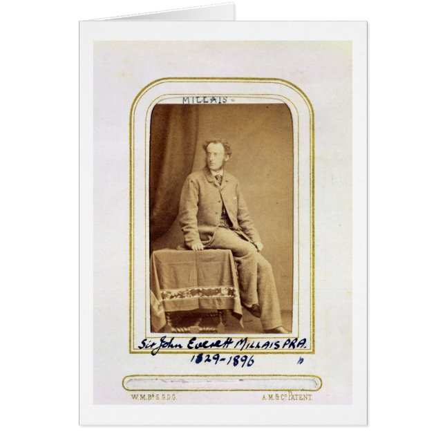 Retrato de Sir John Everett Millais (1829-96) (al (Frente)