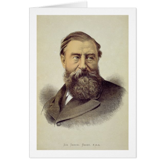 Retrato de sir Samuel Baker (1821-93) (color (Frente)