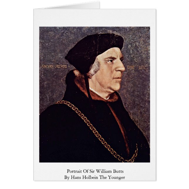 Retrato De Sir William Butts (Frente)