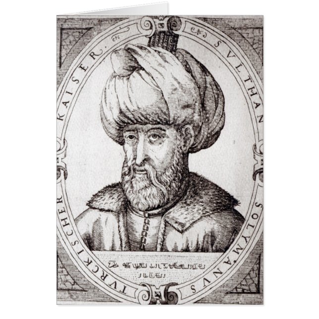 Retrato de Suleiman el magnífico (Frente)