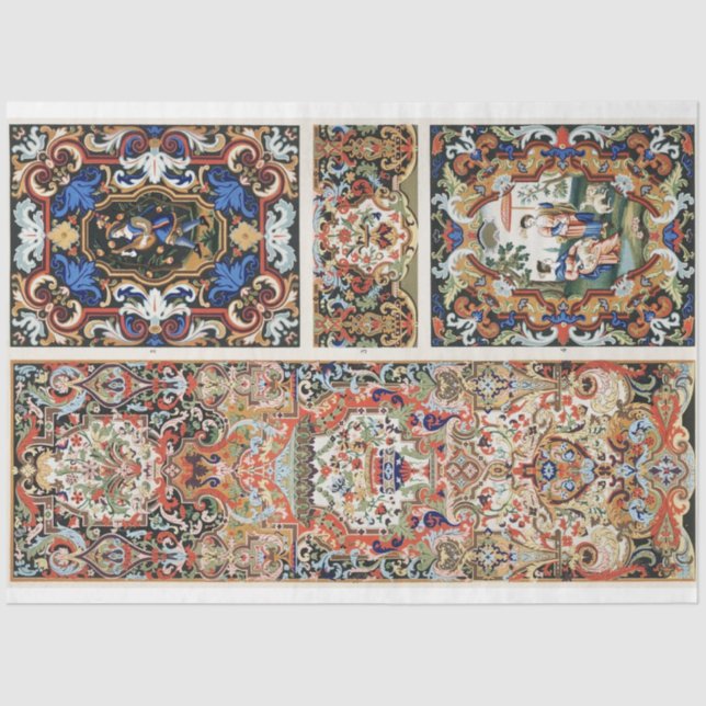 Retrato de tapiz Papel de descomposición (Anverso)