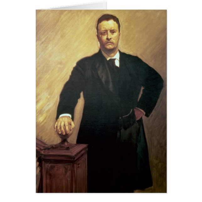 Retrato de Theodore Roosevelt (Frente)
