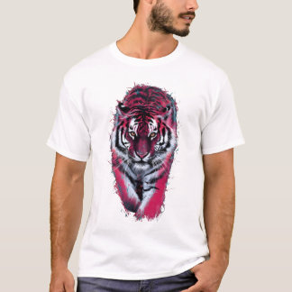 Retrato de tigre, camiseta gráfica de animal