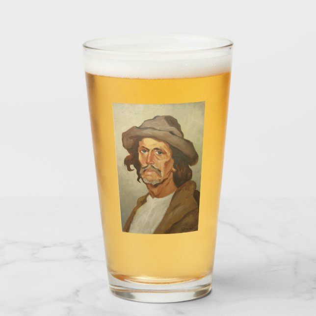 Retrato de un campesino (por Ipolit Strâmbu) (Anverso (lleno))