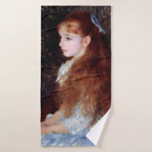 Retrato de un Chica con cinta azul, renoir