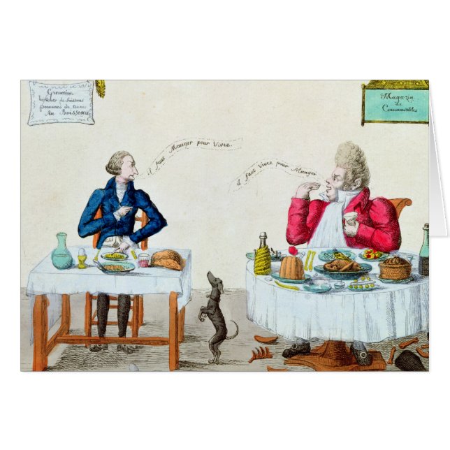 Retrato de un Glutton (Anverso (Horizontal))