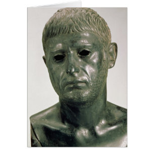 Retrato de un guerrero romano desconocido, ANUNCIO