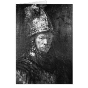 Retrato de un hombre con casco de oro, 1648