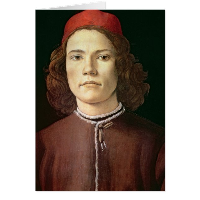 Retrato de un hombre joven, c.1480-85 (Frente)