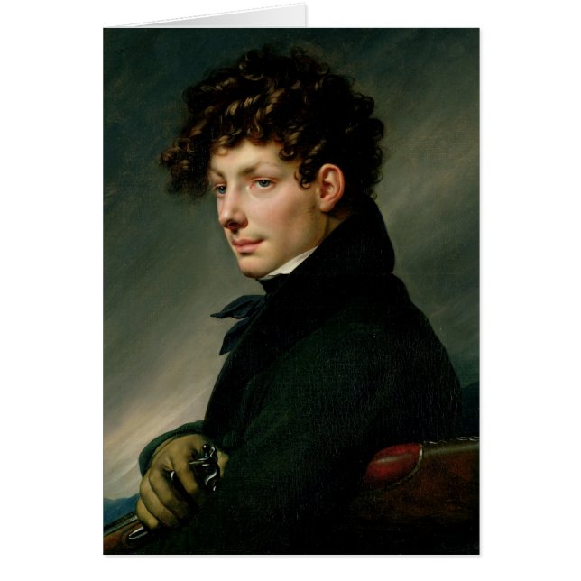 Retrato de un hombre joven como cazador, 1811 (Frente)