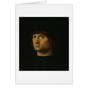Retrato de un hombre, o el Condottiere, 1475