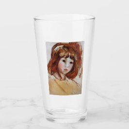 Retrato de un joven Chica (por Berthe Morisot)