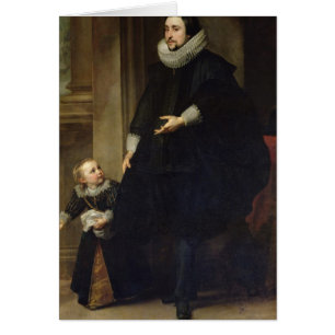 Retrato de un noble y de su niño