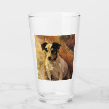 Retrato de un perro Jack Russell (Arte Animal)