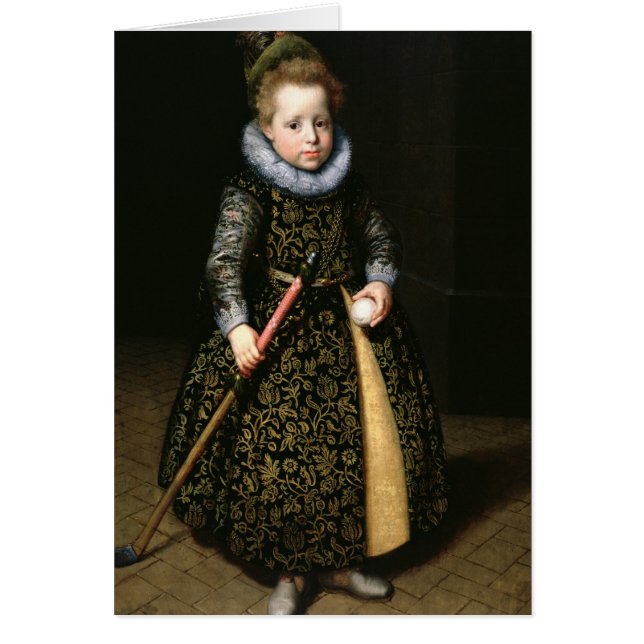 Retrato de un viejo muchacho de cuatro años con el (Frente)