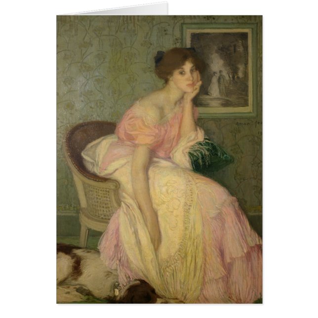 Retrato de una chica joven, 1906 (Frente)